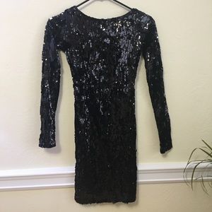 ASOS sequined mini dress